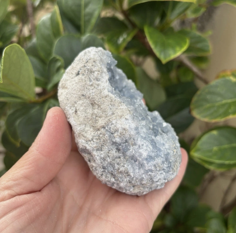 Large Stunning Blue Celestite Crystal