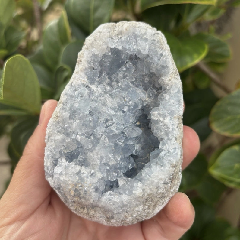 Large Stunning Blue Celestite Crystal