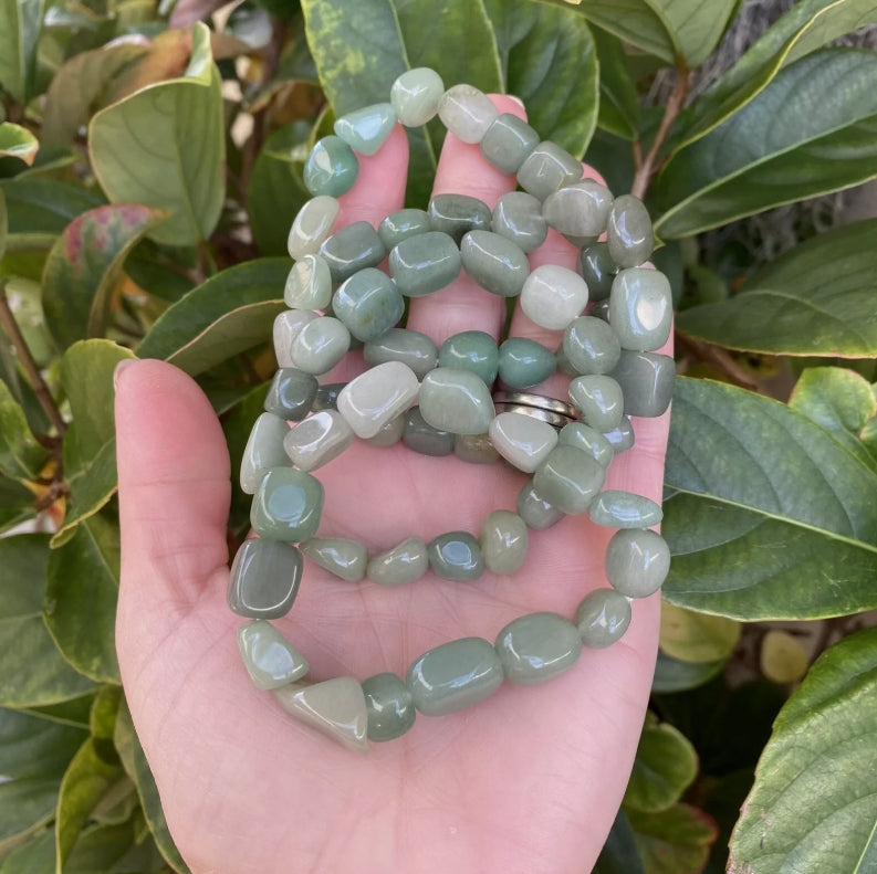Aventurine Crystal Bead Bracelet