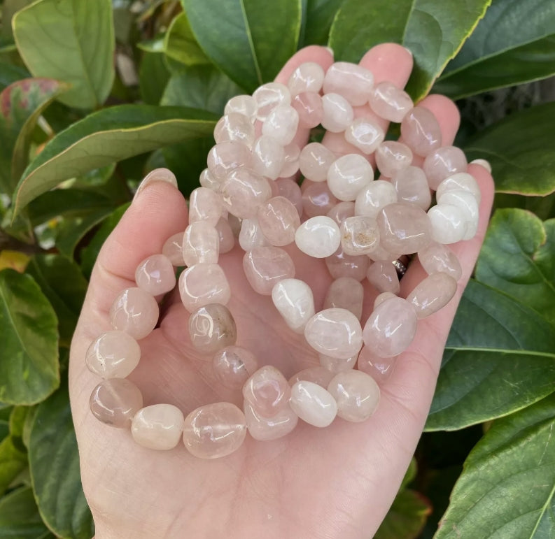 Rose Quartz Crystal Bracelet