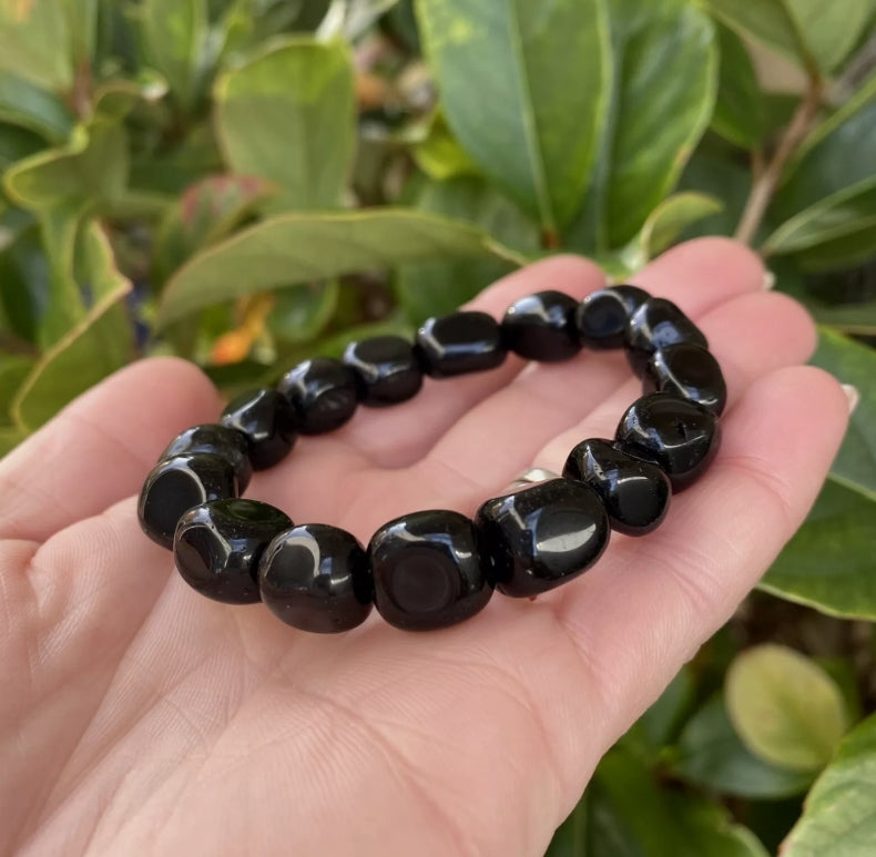 Obsidian Crystal Bracelet