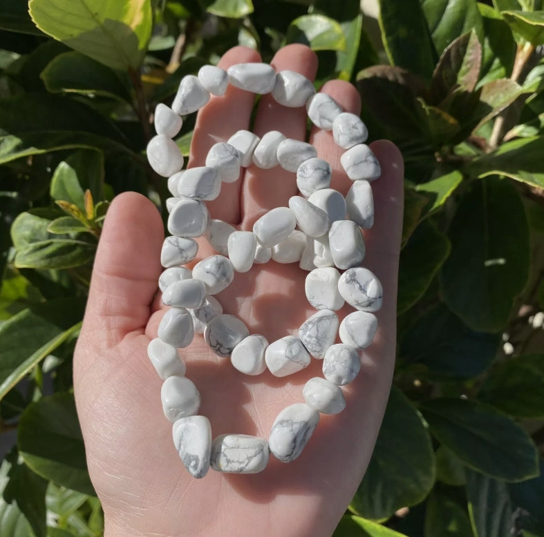 Howlite Crystal Bracelet