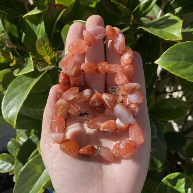 Carnelian Crystal Bracelet