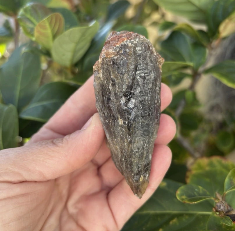 Auralite Crystal Cluster & Red Cap Amethyst Point