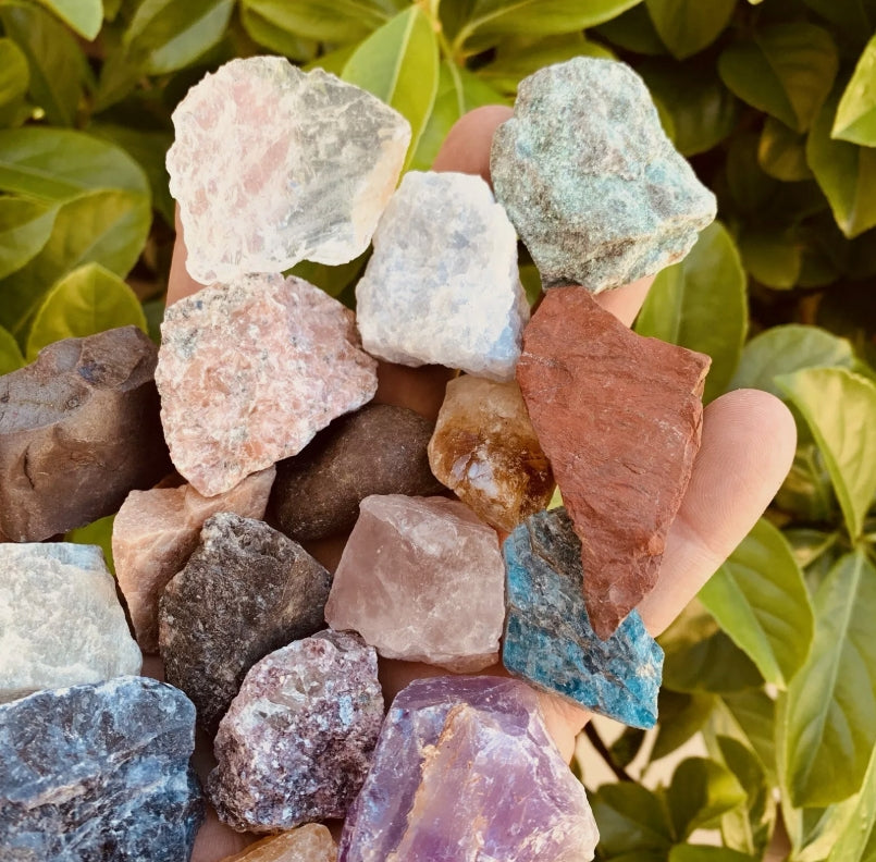 Mixed Gemstones & Crystals โ 500g Bulk
