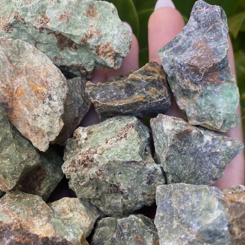 Chrysoprase Crystals - 500 Grams