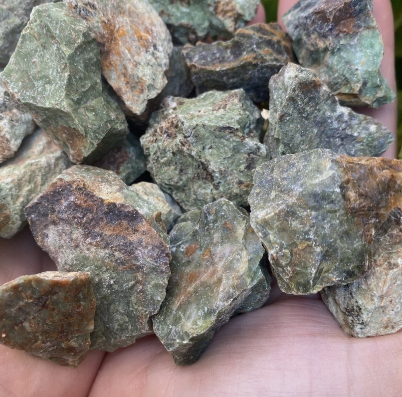 Chrysoprase Crystals - 500 Grams