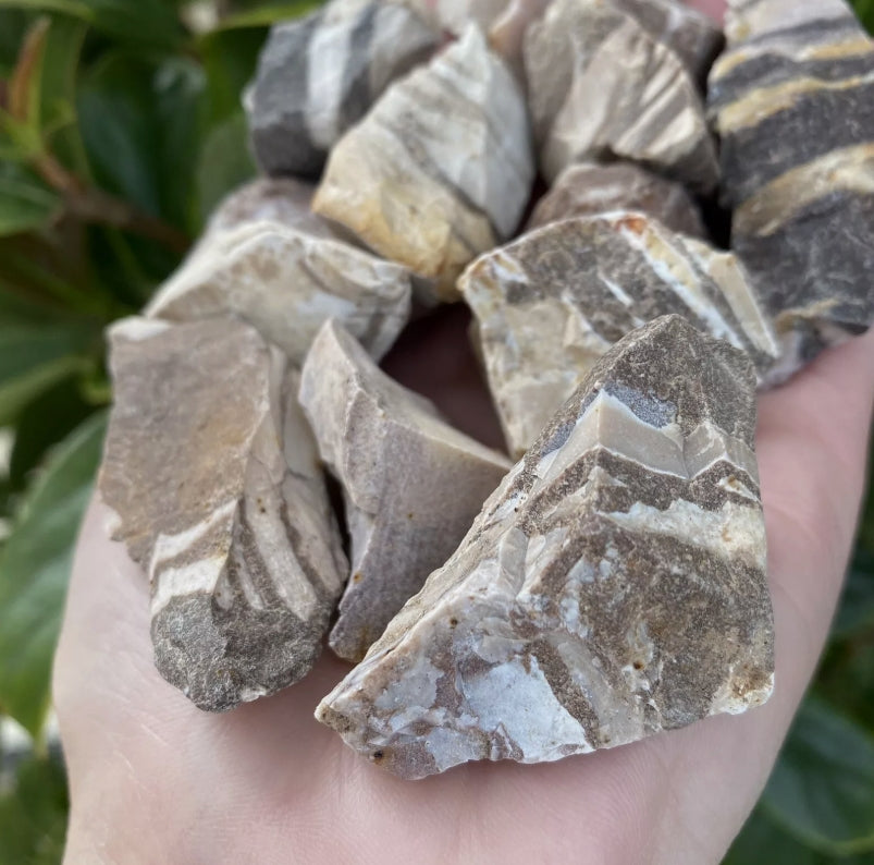 Zebra Jasper Crystals โ 250g Bulk