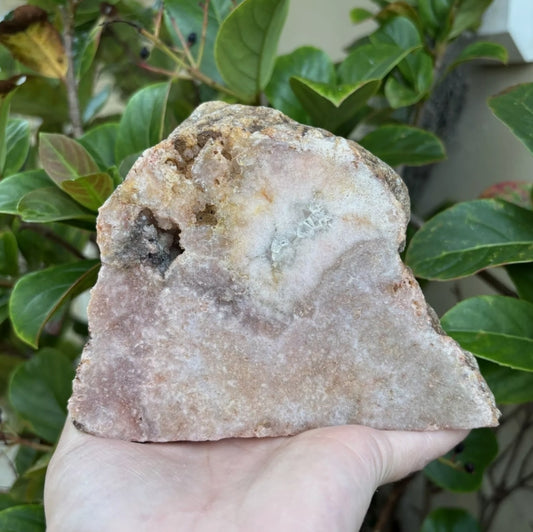Large Pink Amethyst From Brazil
