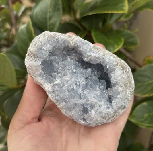 Large Stunning Blue Celestite Crystal