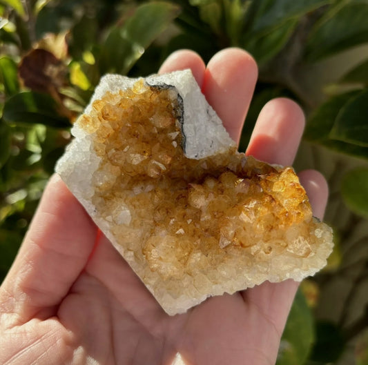 140 Gram Citrine Crystal Cluster