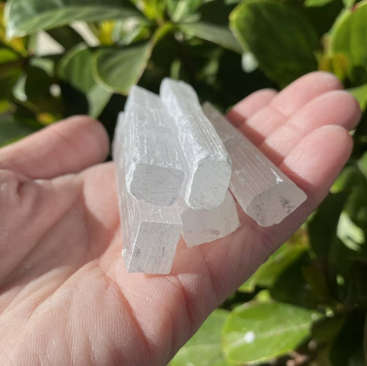 5 x Selenite Mini Logs