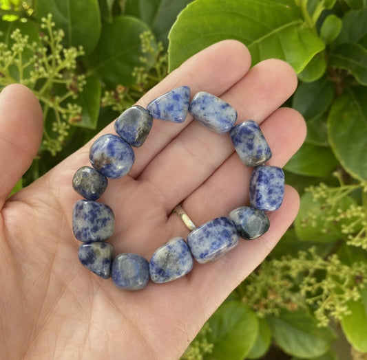 Sodalite Crystal Bracelet