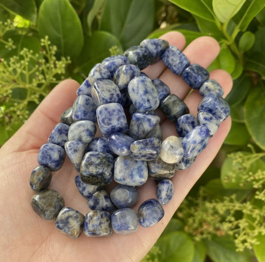 Sodalite Crystal Bracelet