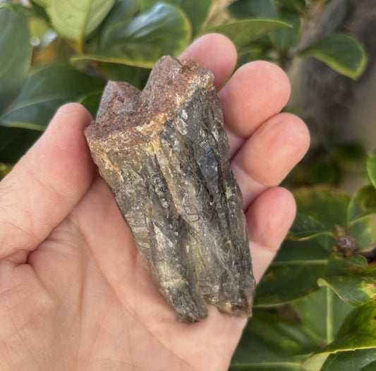 Auralite Crystal Cluster & Red Cap Amethyst Point