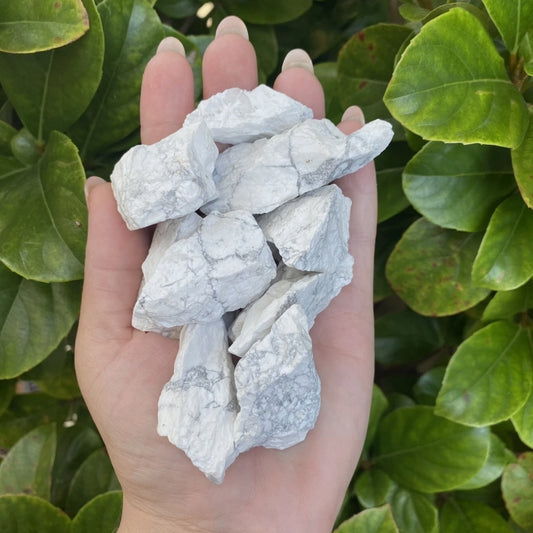 Howlite Crystals - 250 Grams Bulk
