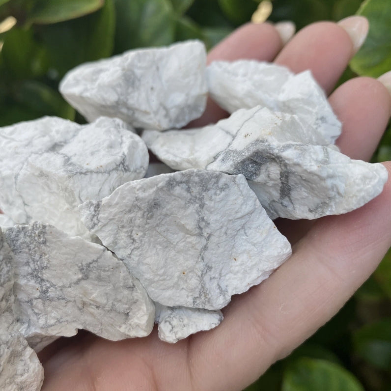 Howlite Crystals - 250 Grams Bulk