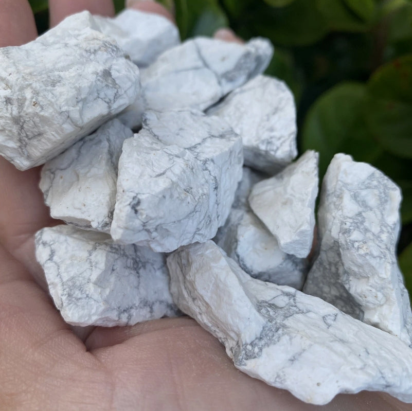 Howlite Crystals - 250 Grams Bulk
