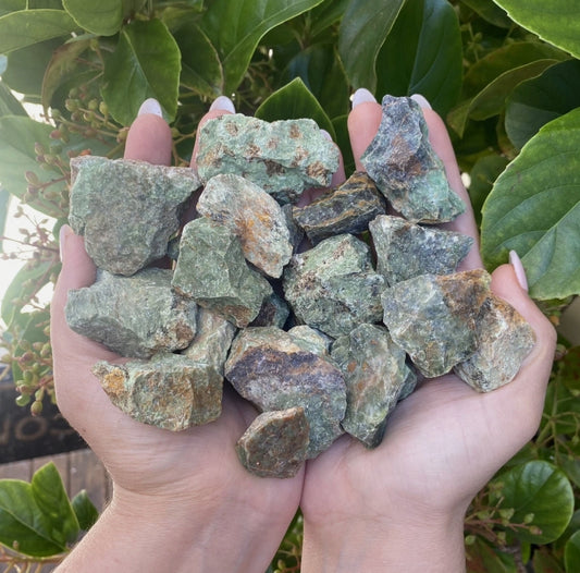 Chrysoprase Crystals - 500 Grams